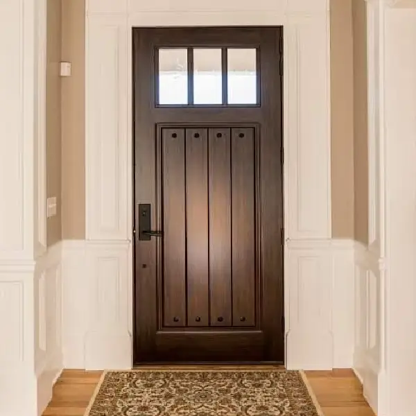 Bronze front door